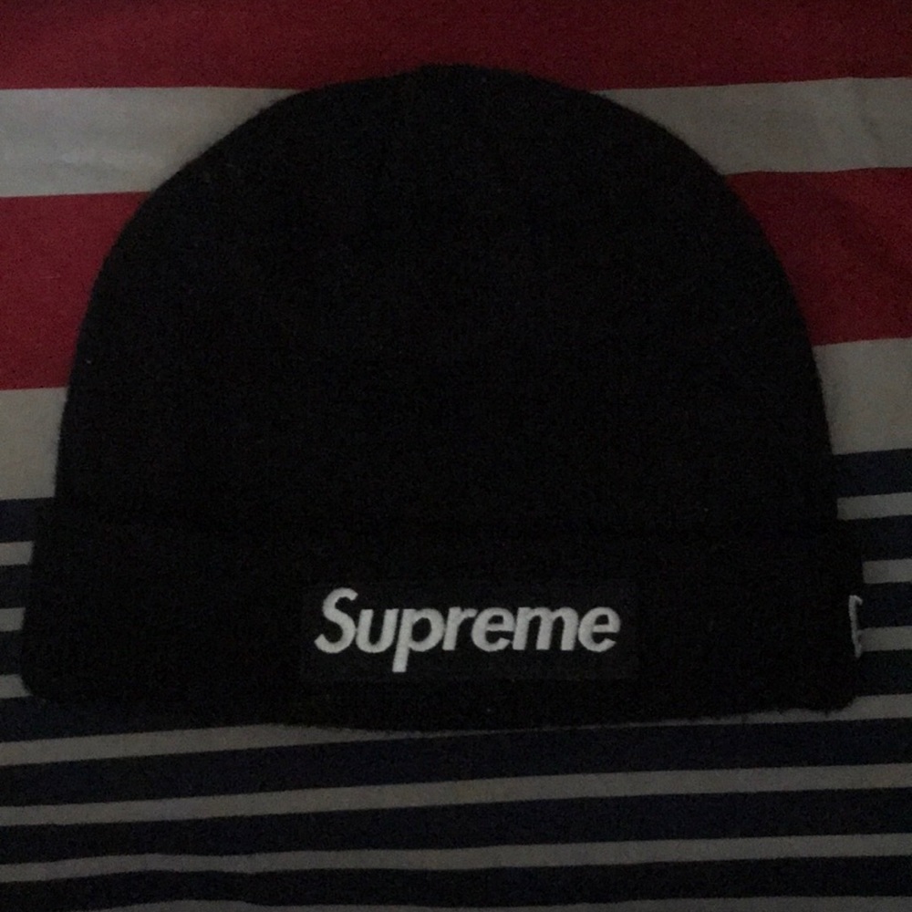 Supreme Beanie New Era Box Logo